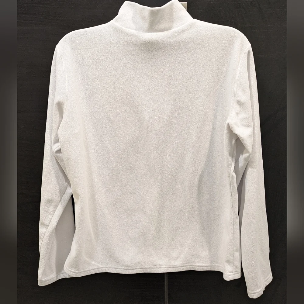 The North Face Classic White TKA 100 Fleece Pullover - Picture 2 of 5